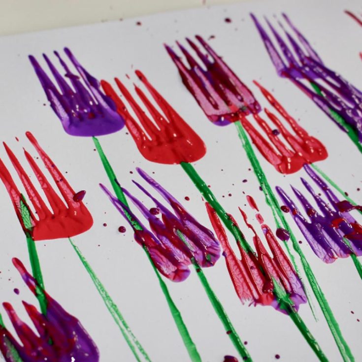 We are big on using household items to create fun and unique crafts as gifts to cherish that special someone in your life. Grab some forks and your artistic flair this Mother's Day to paint this gorgeous flower design that will surely make her year. This craft is also perfect for kids looking to make something from the heart for their mom, and it also teaches them the importance of handcrafted gifts.