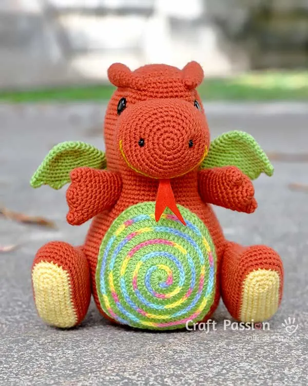 free dragon amigurumi pattern