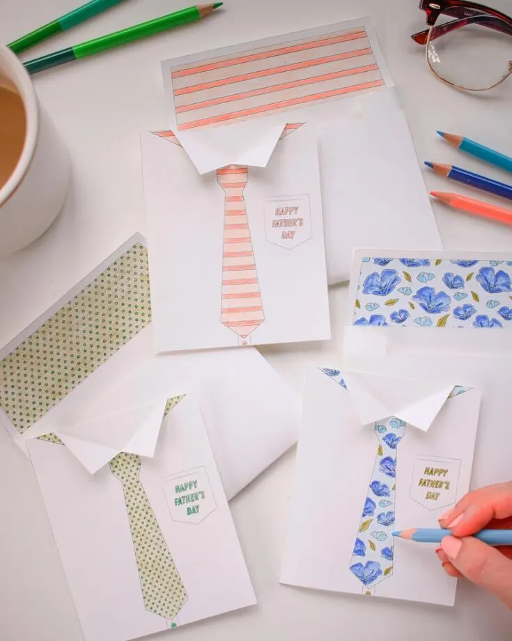 You can make another cost-effective craft with a printer and colored pencils. Print out your favorite Father&rsquo;s Day card design and color away! Here&rsquo;s a pro tip: fill the card with a handwritten letter to make his day and tell him why he is the best Dad in the entire world.&nbsp;