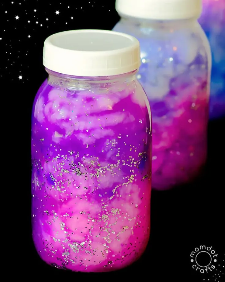 Looking for dollar tree mason jars but don't know where to look? We have the perfect solution right here! This Galaxy Jar shows us the spectacle of our universe while making the perfect use of a mason jar.