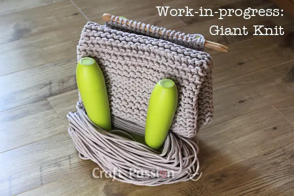 giant knit work