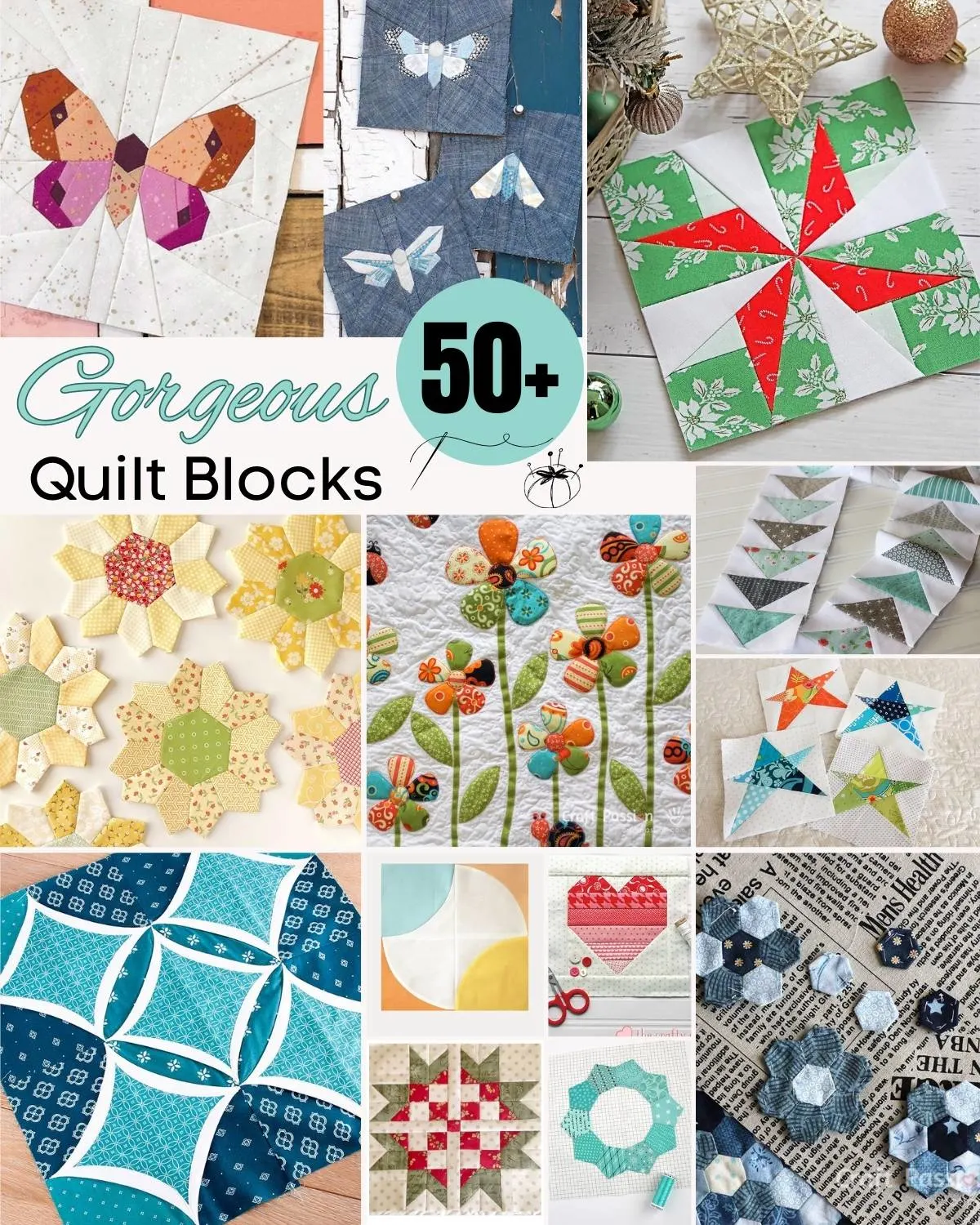 Let's discover what quilt blocks you can make to spice up your quilting sessions! Browse our extensive collection of free quilt block patterns!