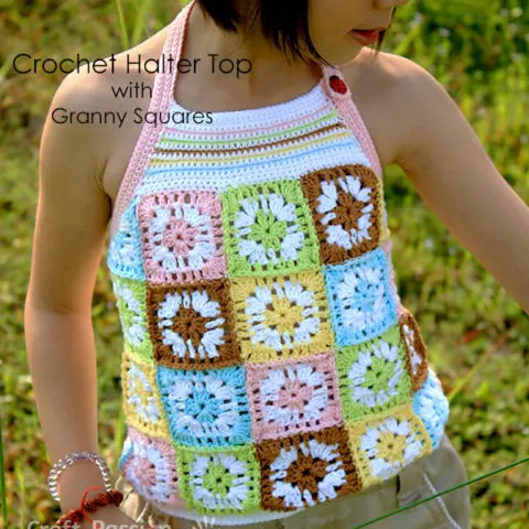 crochet halter top