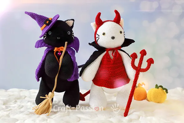 devil cape crochet pattern