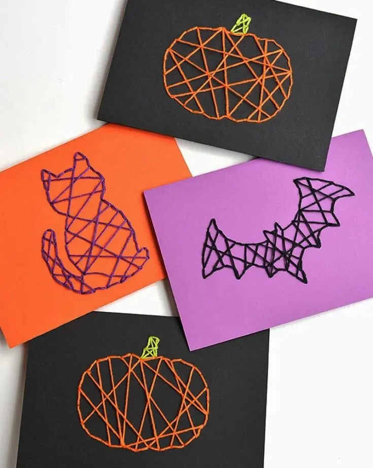 Want to make fun and engaging games for your pre-teens while embracing the Halloween spirit? Try these String Art Cards that make so much fun and laughter. Make them for this Halloween in the tutorial below!