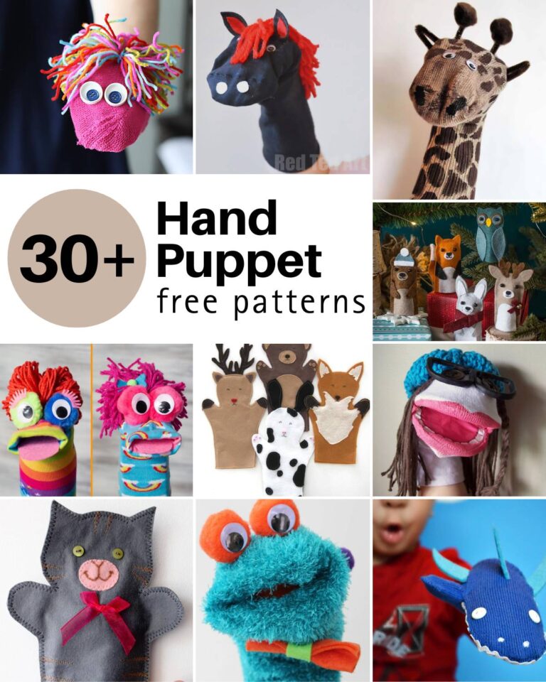 Get inspired and learn how to make hand puppets for your kids playtime session! Ranging from finger and mitten puppets to no-sew hand puppets.