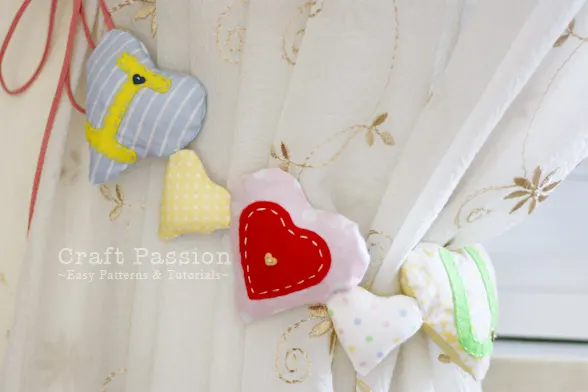 Heart Shaped Sachet garland