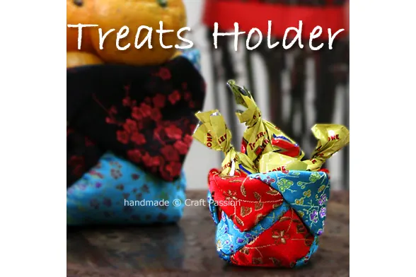 how to sew treat holders