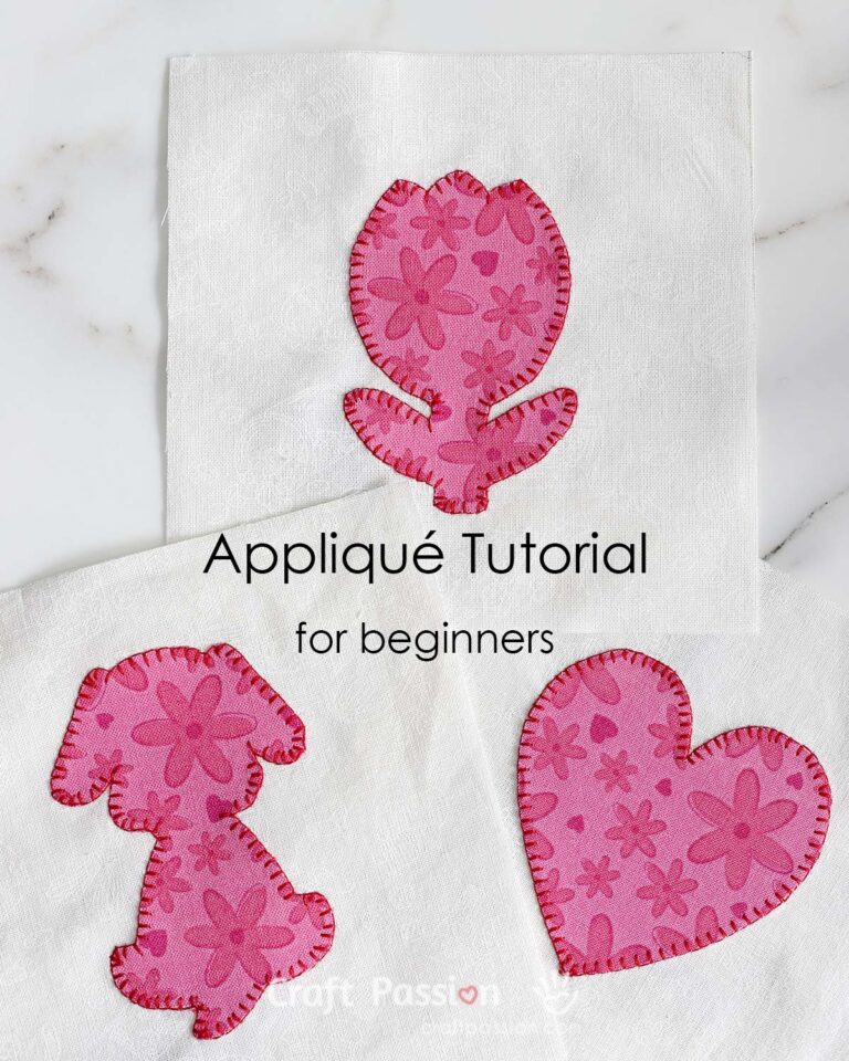 Learn how to appliqué with easy step-by-step guide for beginners. Explore the basic techniques in details with useful FAQ to answer your questions.