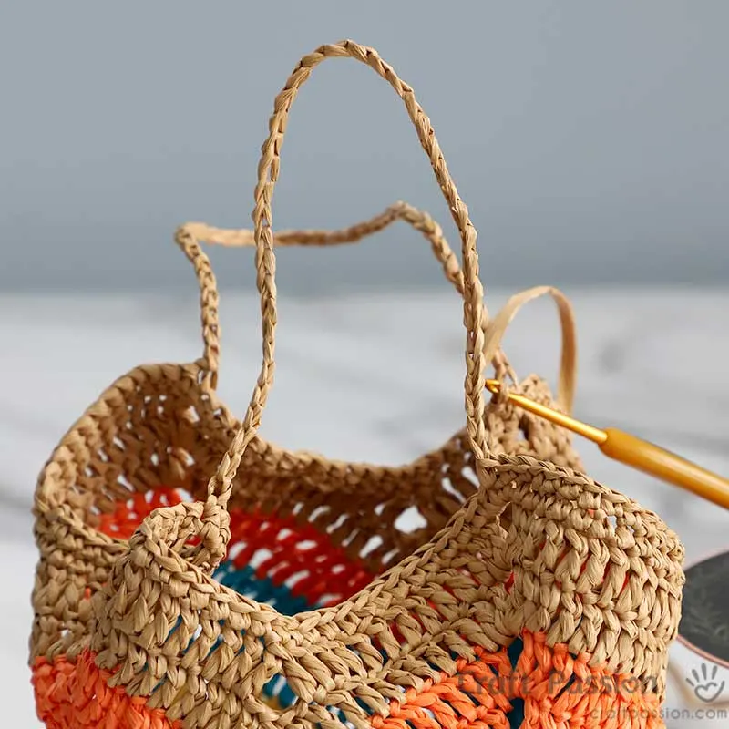 how to crochet bag straps how to crochet bucket bag