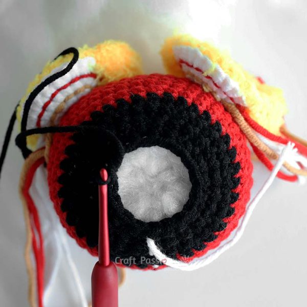 how to crochet lion dance amigurumi