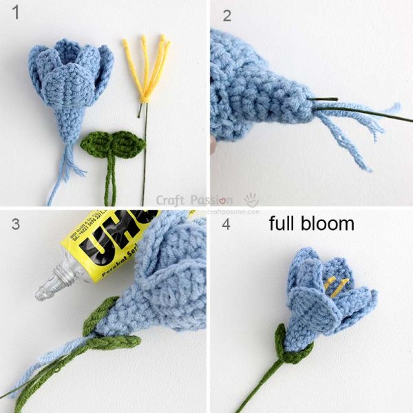 how to crochet freesia full bloom Step-by-step crochet freesia flower tutorial