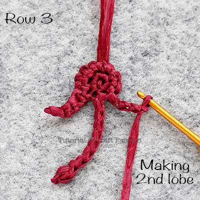 how to crochet leaf