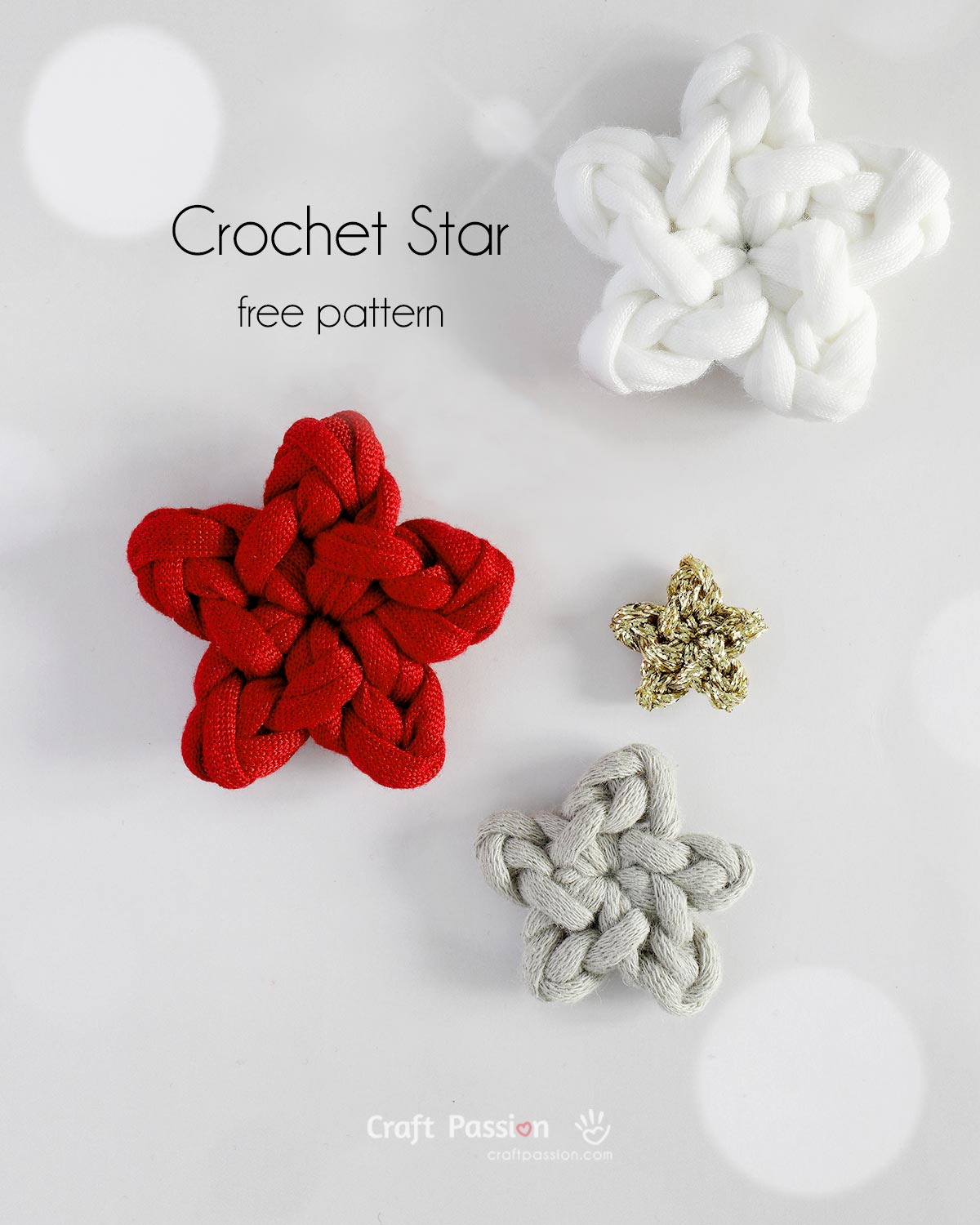 how to crochet simple star Learn how to make a tiny crochet star ornament with this super easy free pattern! Perfect for beginners, with step-by-step photos to guide you. Experiment with different yarn weights to create stars in various sizes!