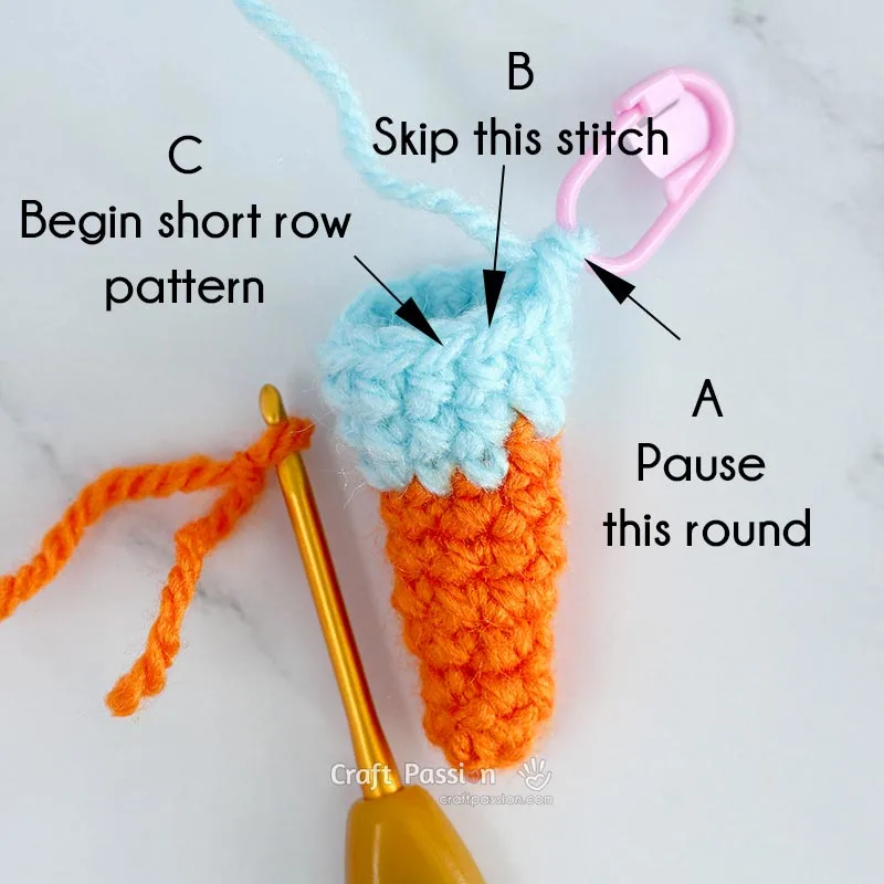 Step 1: How to Crochet a Tail that Curls Naturally Using the Short Row Technique.