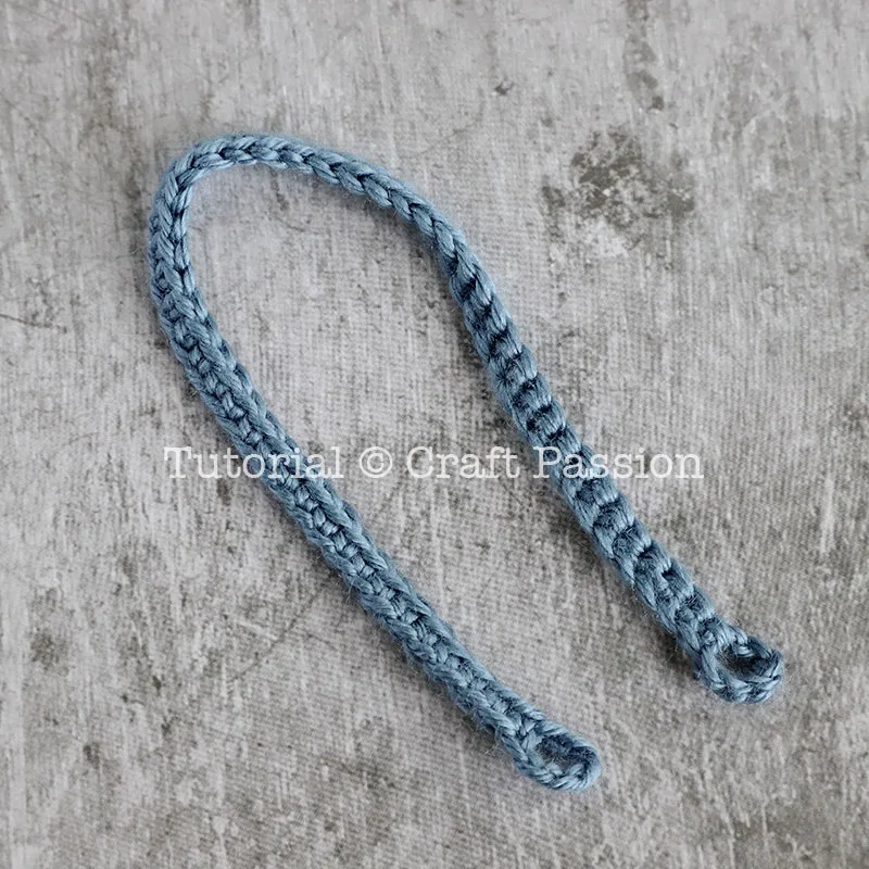 how to crochet easy suspender pants