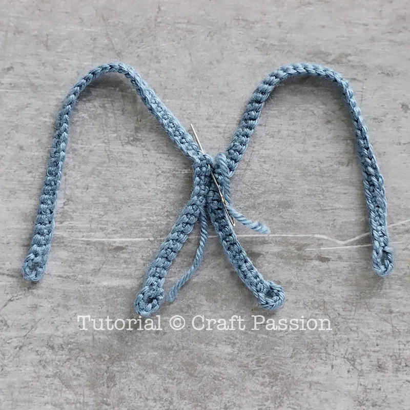 how to crochet easy suspender pants
