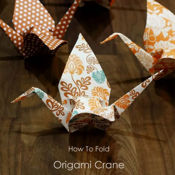 Learn to fold a perfect origami crane with this easy video tutorial & diagram. Create 1000 for a wish come true! Simple steps for all ages.