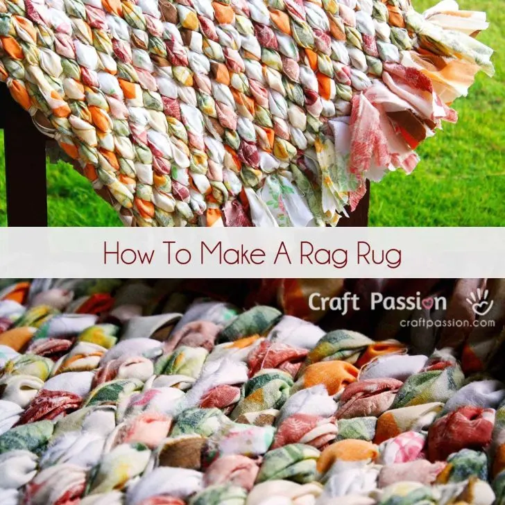 woven rag rug