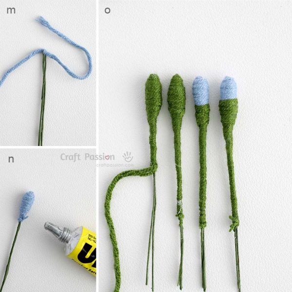 how to make flower buds easy flower buds for crochet flowers
