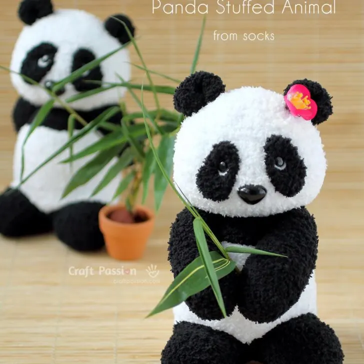 Sock Panda Sewing Pattern