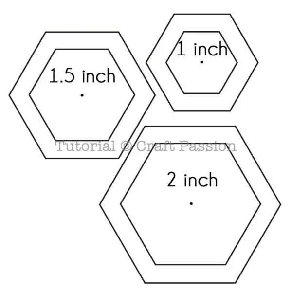 hexagon template