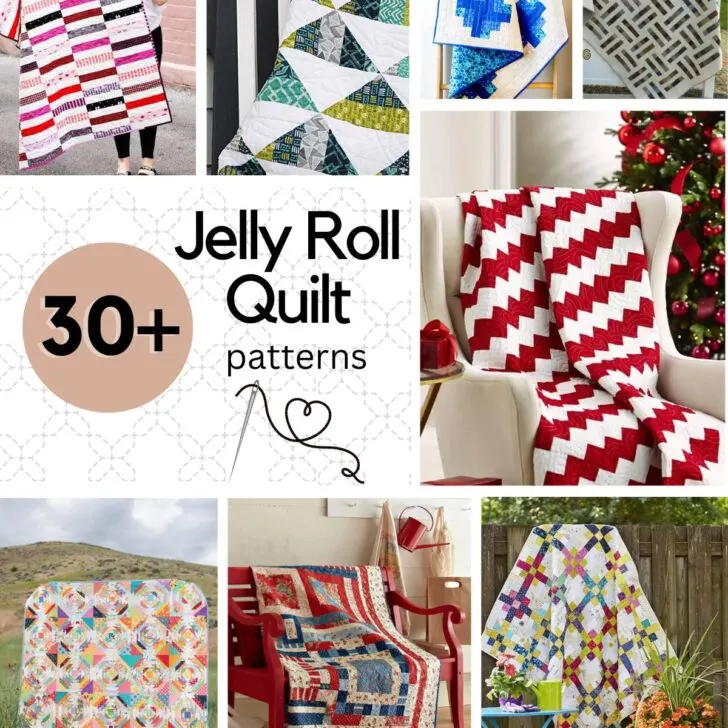 Step into a world of quilting wonder with jelly roll quilt patterns. We offer funky geometrical patterns that allows you to create unique designs.