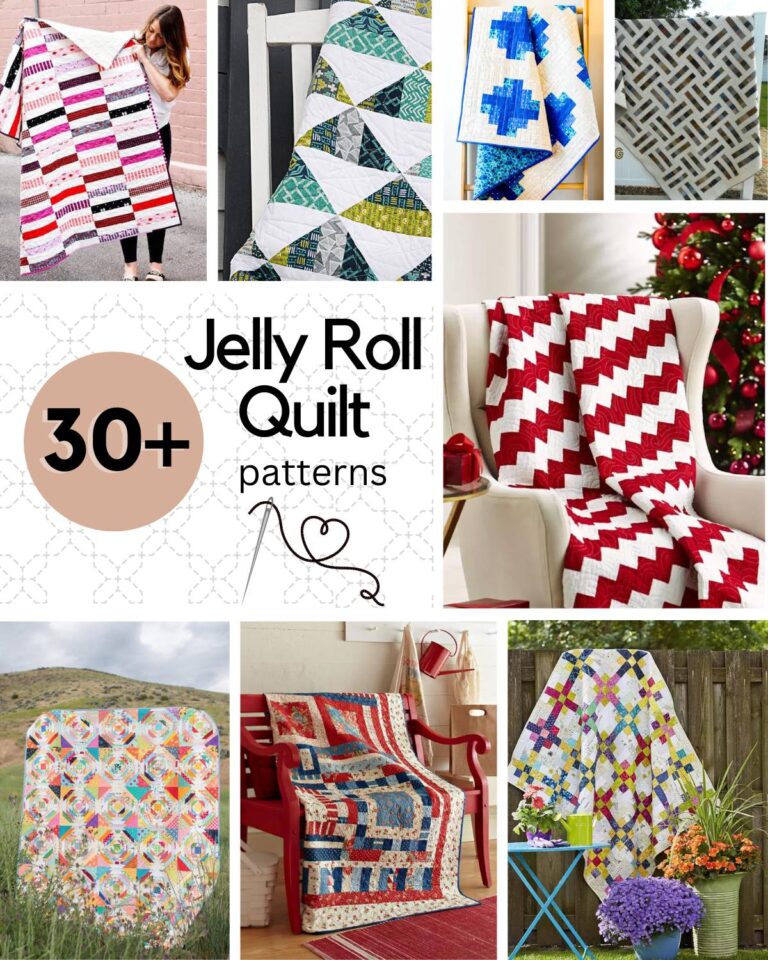 Step into a world of quilting wonder with jelly roll quilt patterns. We offer funky geometrical patterns that allows you to create unique designs.