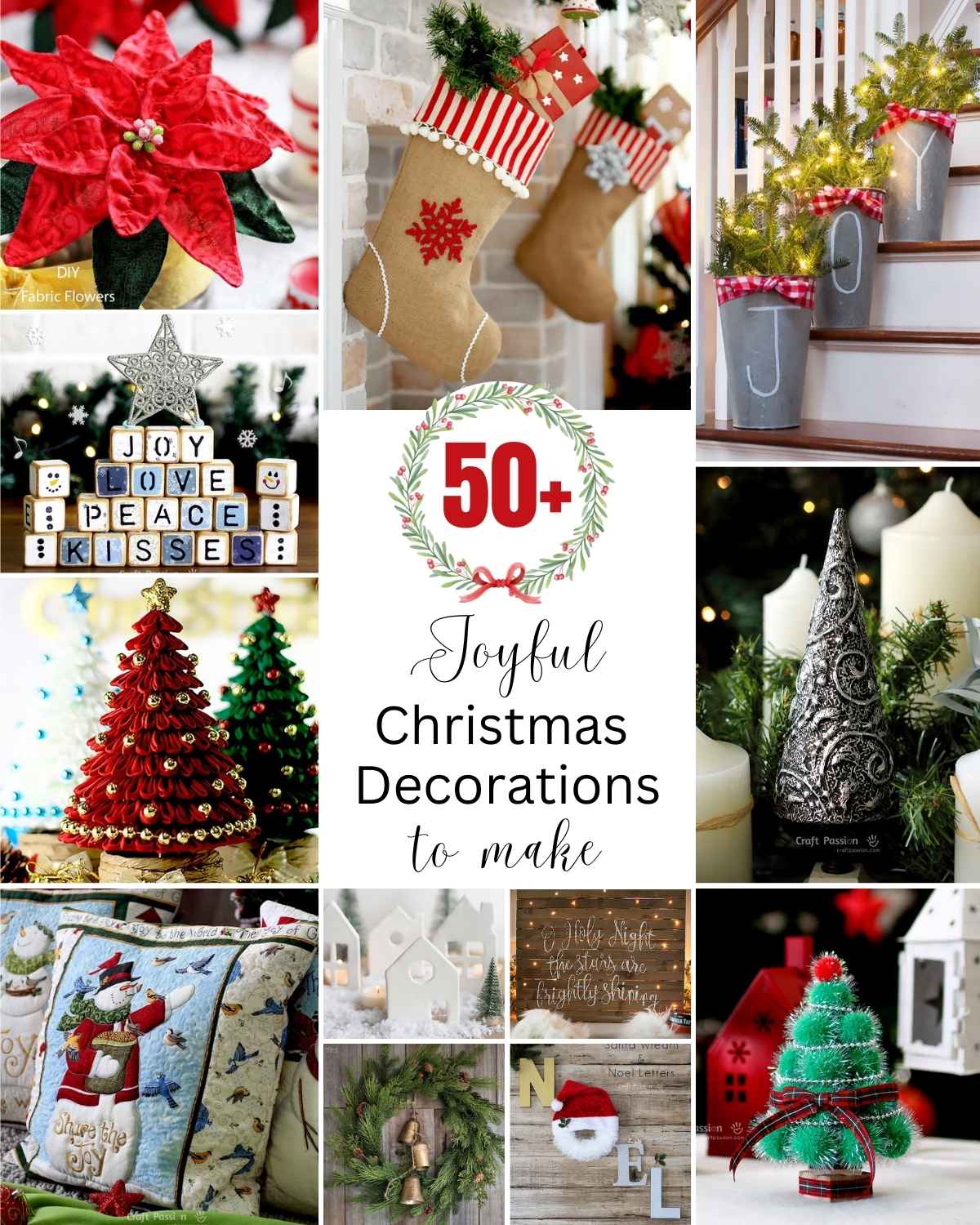 joyful DIY christmas decorations 25th is rolling around, learn to make some DIY Christmas decorations with us to impress those relatives of yours that you have not seen in a year!