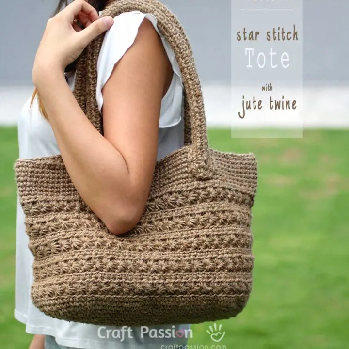 star stitch bag