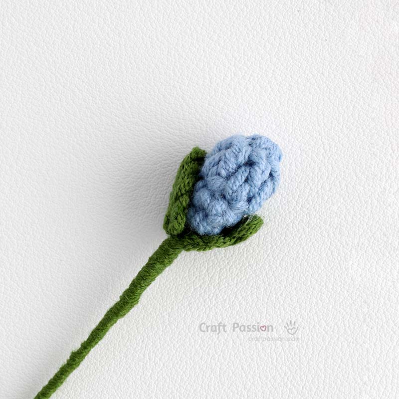 large freesia bud crochet pattern opening bud freesia flower crochet pattern - free pattern