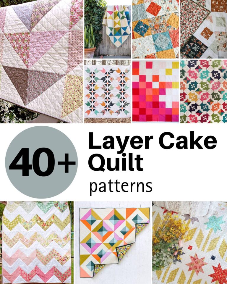 Browse the list of layer cake quilt patterns that caters to all quilters. We include free and inexpensive patterns for purchase to spoil you for choice.