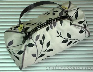 sew kisslock bag