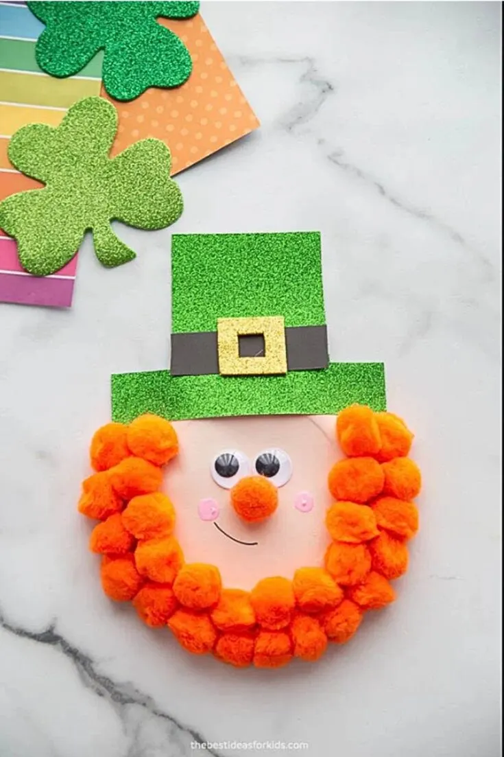 If you&rsquo;re a teacher in preschool, this design would be perfect as a collaborative project with the class. With just some paint and puffballs, you too can make this craft within a few hours.