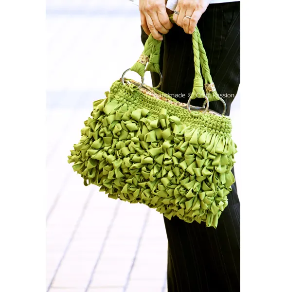 crochet loop stitch bag