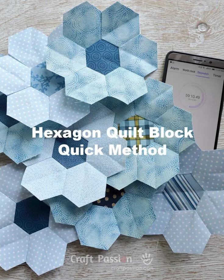 hexagon flower