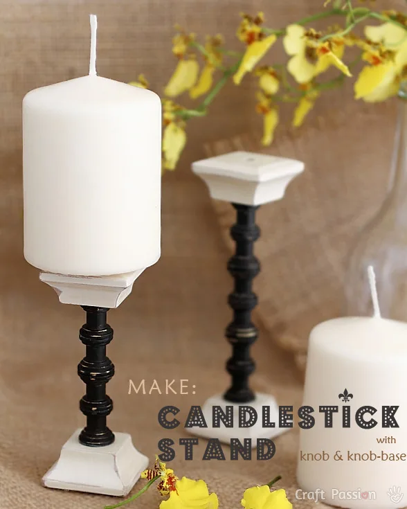 diy candle holder