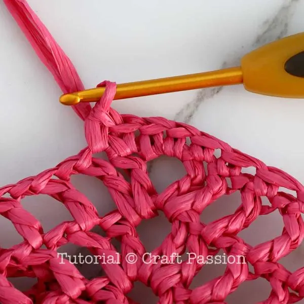 how to crochet market bag
