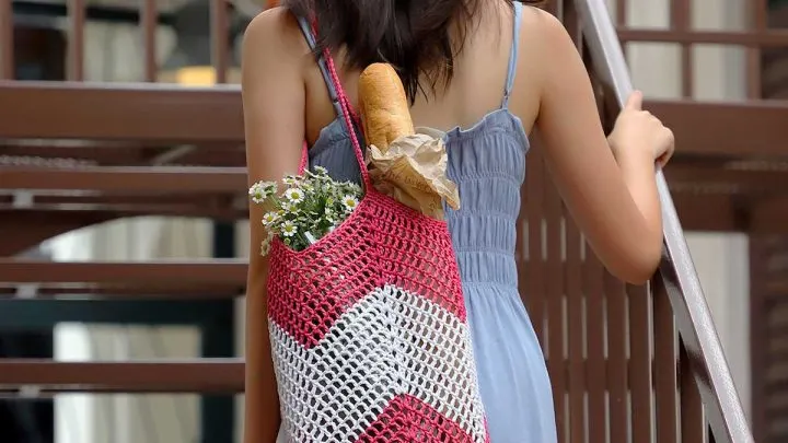 market bag crochet pattern