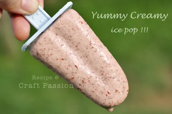 An authentic Red Azuki Bean Popsicle Recipe, the creamy coconut milk with wholesome red azuki bean fragrance is the best summer dessert.