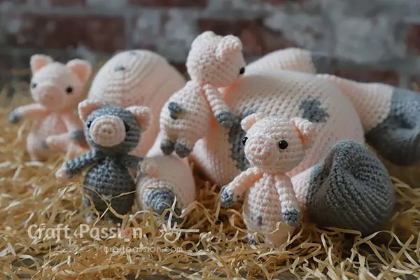 free piglet crochet pattern