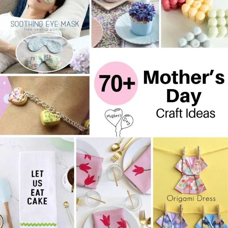 Get crafty with our selection of Mother's Day Crafts for your mama bear. From simple crafts like handmade cards to projects like DIY soap bars.