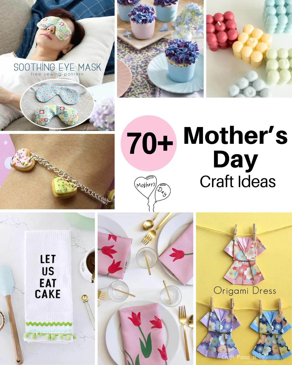 Get crafty with our selection of Mother's Day Crafts for your mama bear. From simple crafts like handmade cards to projects like DIY soap bars.