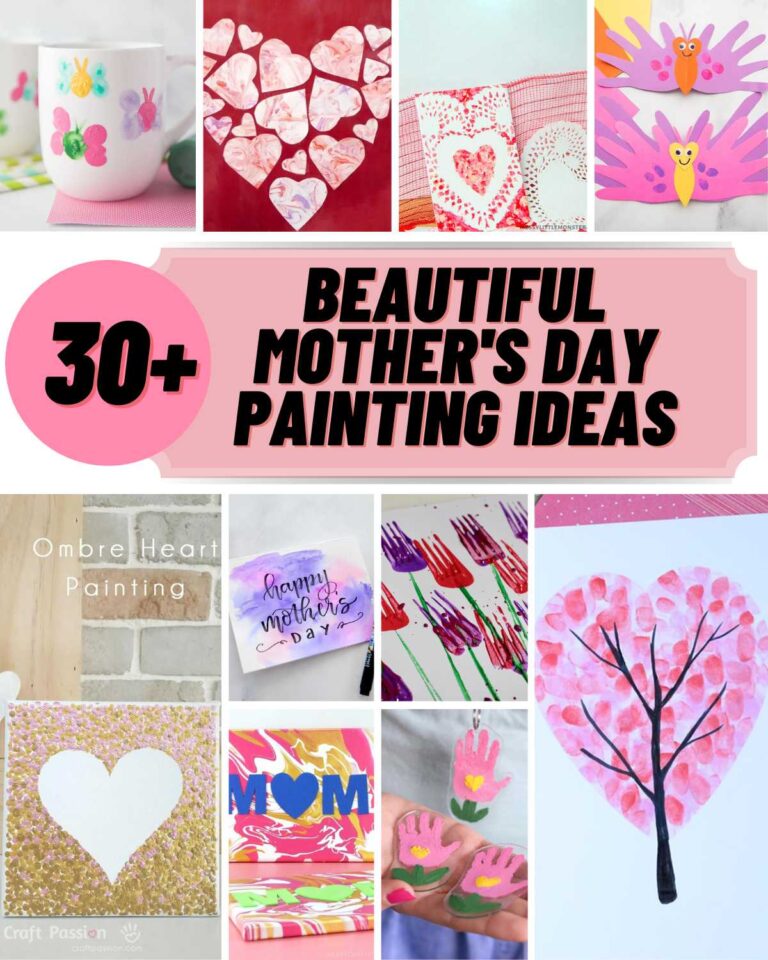 Mother’s Day is approaching, here are some beautiful painting ideas for Mother's Day, ranging from abstracts to charming florals. Make something special for mom's special day!