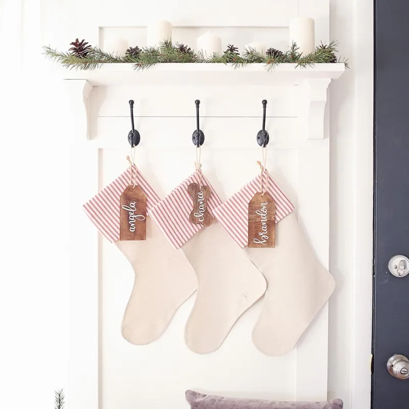 Not a fan of sewing? Don&rsquo;t worry, we got you! Jump into the holiday crafting spirit without a stitch! Try these no-sew DIY Christmas stockings that combine the perfect blend of festive fun and crafting ease for a holly-jolly decor upgrade.