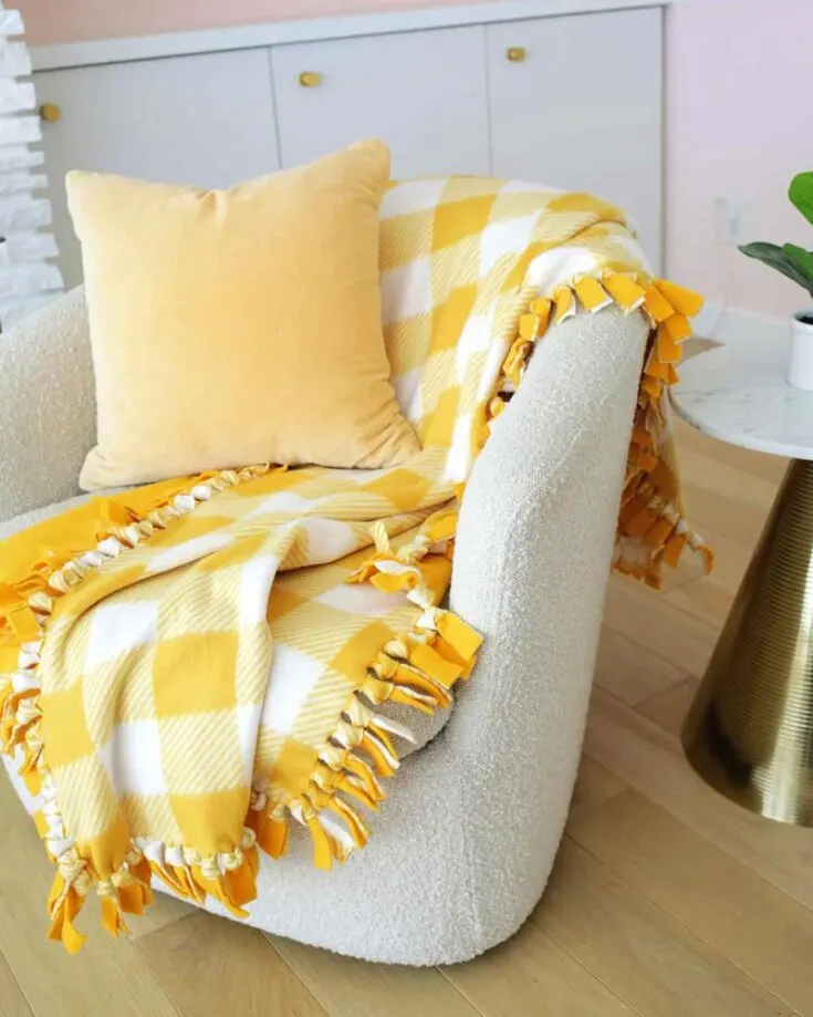 This craft is catered to young adults and parents who are looking for more age-appropriate crafts for Mother&rsquo;s Day. Craft up an easy no-sew fleece tie blanket for Mom to get all cozied up by the fireplace. Just follow the step-by-step instructions, and you&rsquo;ve got your Mom a snuggle-worthy masterpiece that is perfect for any occasion.