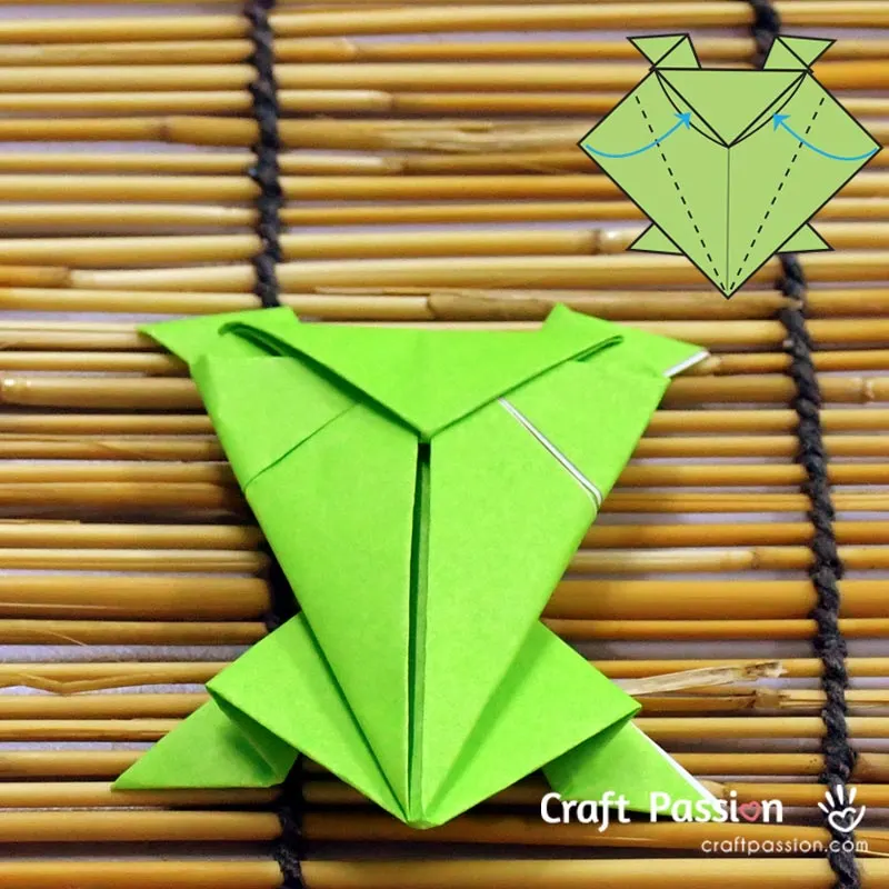 origami frog
