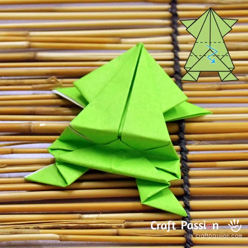 origami frog