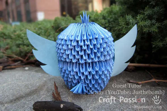origami bird