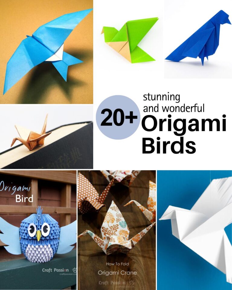 A list full of origami birds that anyone can make! Find inspiration from our list to create your very own breathtaking origami bird with your own hands!